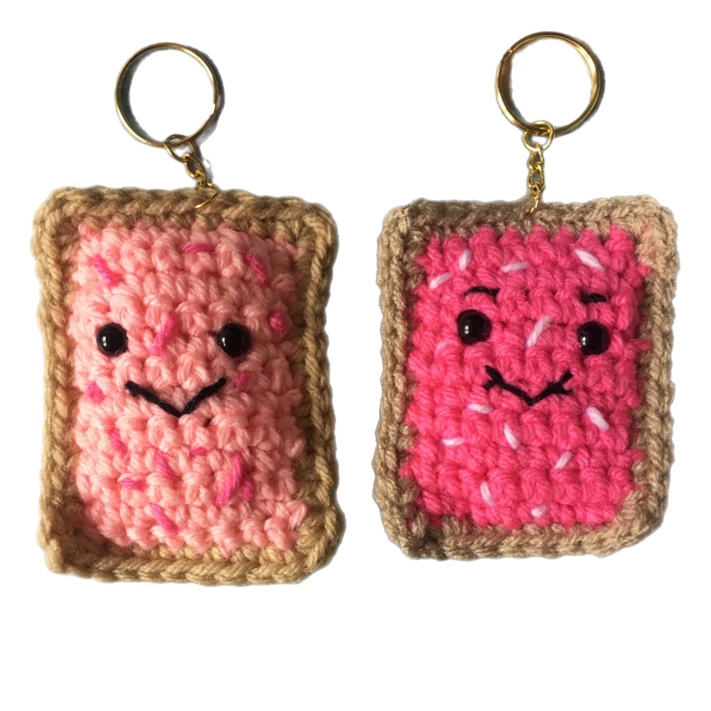 Toaster Pastry Keychains